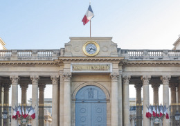 Eingang der Assemblée Nationale