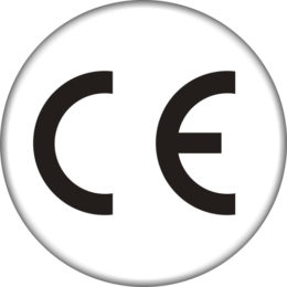 CE Zeichen in Kreis