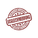 Schleichwerbung-Siegel in roter Schrift