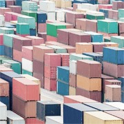 Produktpiraterie, Containerbahnhof