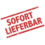 Sofort lieferbar roter Stempel