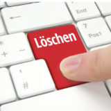 Löschen Tastatur