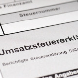 Formular für Umsatzsteuererklärung