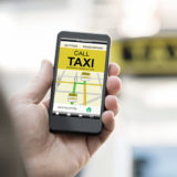 Taxi buchen mit Smartphone