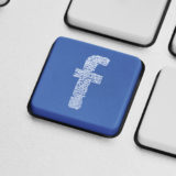 Facebook-Taste auf PC-Tastatur