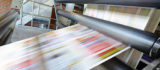 Druckmaschine für Tageszeitung, Druckerpresse