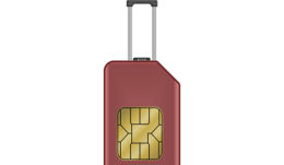 Koffer in SIM-Karten-Form