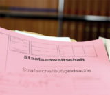 pinke Strafakte der Staatsanwaltschaft