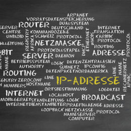 IP-Adresse Zeichen