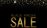 Black Friday Sale Sign mit Diamanten