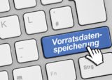 Vorratsdatenspeicherung als Taste auf Tastatur