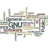 Word-Cloud „GNU“
