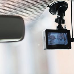 Dashcam an Frontscheibe