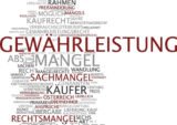 Wordcloud Gewährleistung