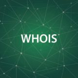 Whois-Schriftzug