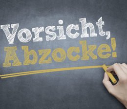 Warnung Abzocke