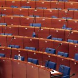 Plenum im Parlament