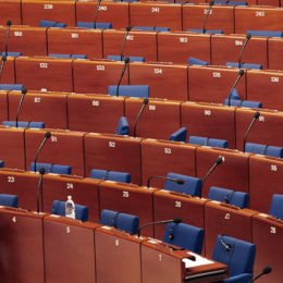 Plenum im Parlament