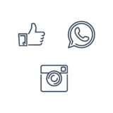 Facebook Instagram Whatsapp Logo