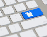 Tastatur mit Löschen Button