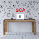 SCA aufbereitet mit Icons um einen Arbeitsplatz herum