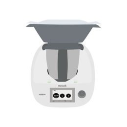 Ein Thermomix vor weißem Hintergrund