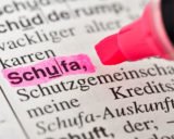 Schufa-Eintrag im Wörterbuch
