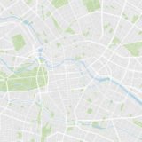 Eine Karte von Berlin