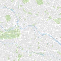 Eine Karte von Berlin
