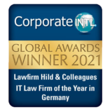 Corporate INTL Global Awards 2021 - IT Law Firm of the Year