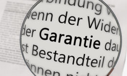 Garantie unter der Lupe