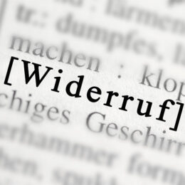 Widerruf