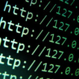 Untereinandergereihte Auflistung von IP-Adressen.