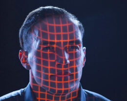 3D Scan für biometrische Gesichtsscans