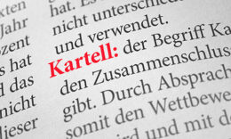 Wörterbuch mit dem Begriff Kartell